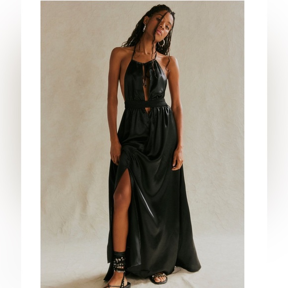 Free People Look Into the Sun Maxi Gown - Picture 4 of 6